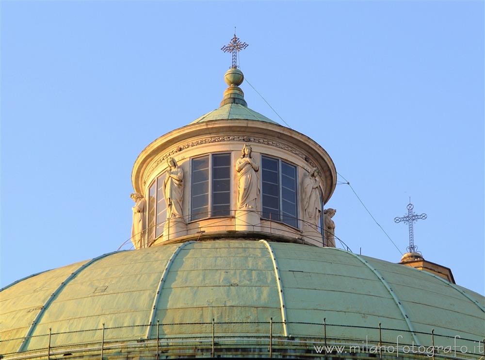 Milan (Italy) - Dome of the Church of San Carlo in Corso